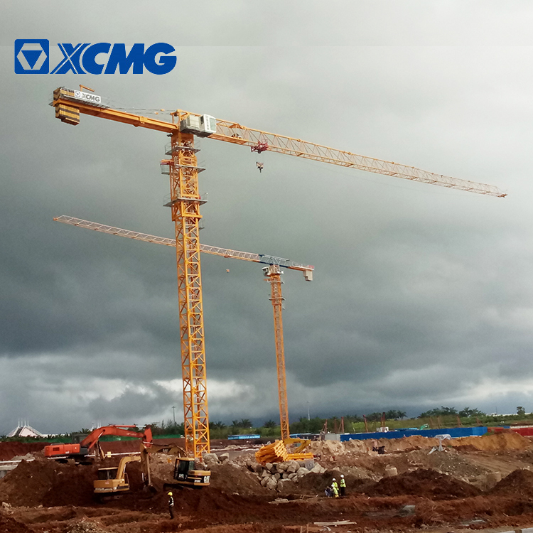 XCMG Official 10 Ton Tower Crane With Spare Parts XGTT125B(6015-10) Top Less Tower Crane for Sale